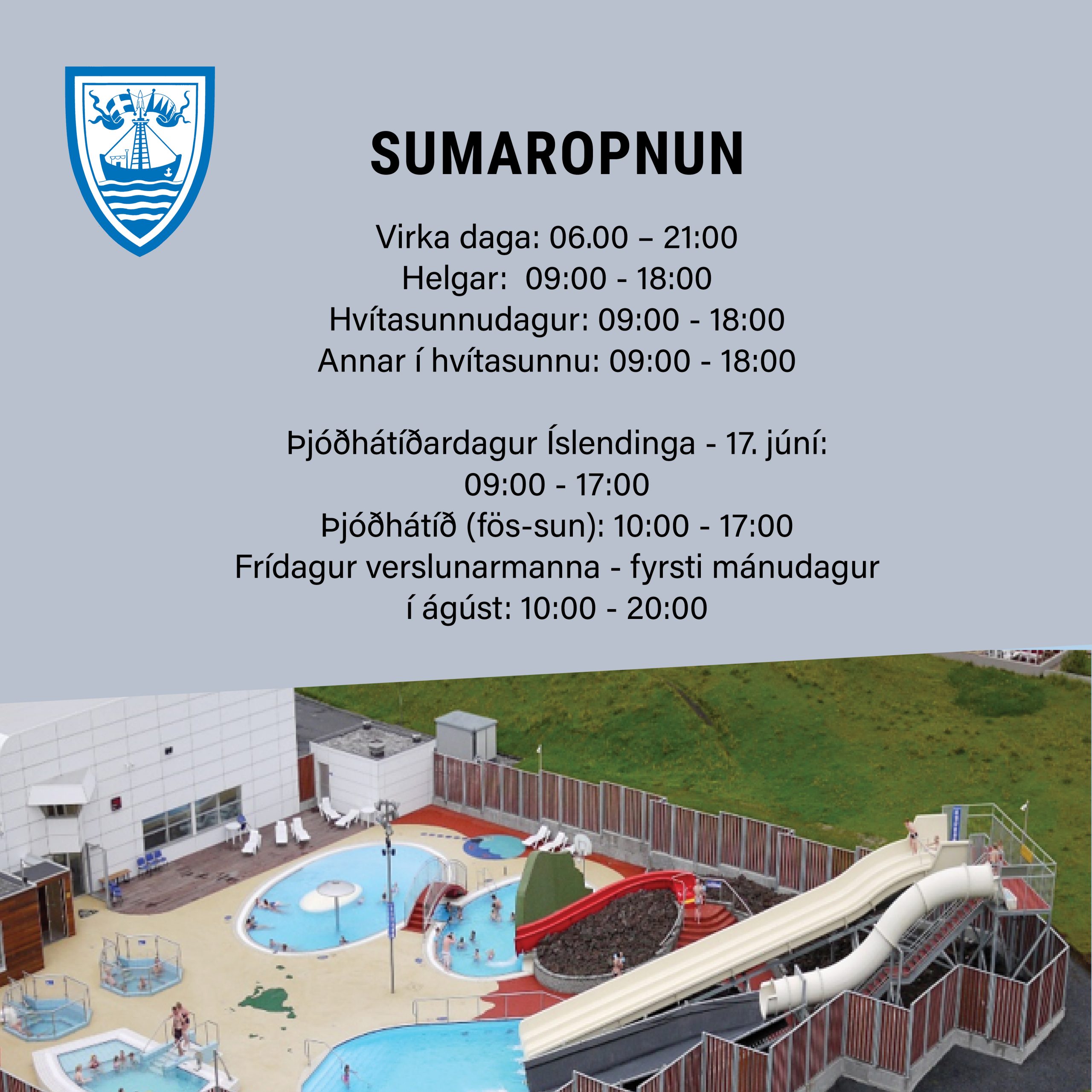 Sumaropnun sundlaugar 2022